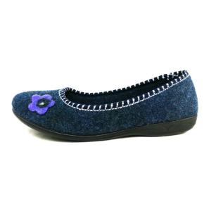 Kapcie damskie Adanex 16271 granat