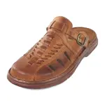 Klapki męskie Łukpol 806 koniak